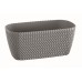 Prosperplast SPLOFY CASE Blumenkasten 39,7x18x14,5 cm, steingrau DSPC400-405U