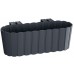 PROSPERPLAST BOARDEE HOOK Reling Blumenkasten 38,3x21,2x13 cm, anthrazit DDECZ400-S433