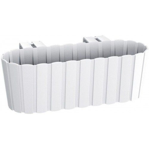 PROSPERPLAST BOARDEE HOOK Reling Blumenkasten 38,3x21,2x13 cm, weiß DDECZ400-S449 PROSPERPLAST BOARDEE HOOK Reling Blumenkasten 38,3x21,2x13 cm, weiß DDECZ400-S449