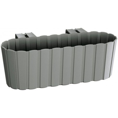 PROSPERPLAST BOARDEE HOOK Reling Blumenkasten 38,3x21,2x13 cm, steingrau DDECZ400-405U PROSPERPLAST BOARDEE HOOK Reling Blumenkasten 38,3x21,2x13 cm, steingrau DDECZ400-405U
