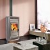 EDILKAMIN VANITY Holz-Kaminofen luftführend, Speckstein, 601920 mit Ventilatore