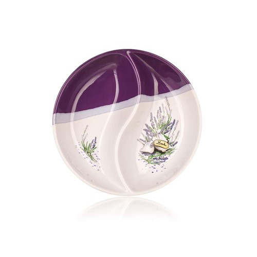 BANQUET Snack-Teller, rund 20.5 cm LAVENDER 60SM01L BANQUET Snack-Teller, rund 20.5 cm LAVENDER 60SM01L