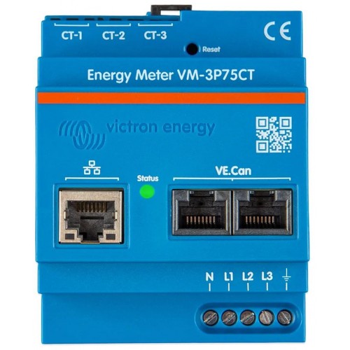 Victron Energy VM-3P75CT 3-Phase Energiezähler REL200300100 Victron Energy VM-3P75CT 3-Phase Energiezähler REL200300100
