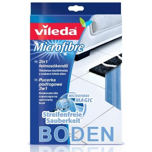 VILEDA Microfaser Bodentuch 2in1