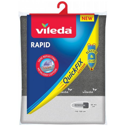 VILEDA Viva Express Rapid Bügelbrettbezug St. Silber Grau 1000918