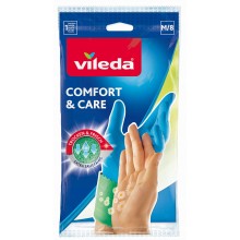 VILEDA Handschuhe Comfort & Care M 145743