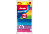 VILEDA Allzwecktuch Microfaser Colors 8er 148394