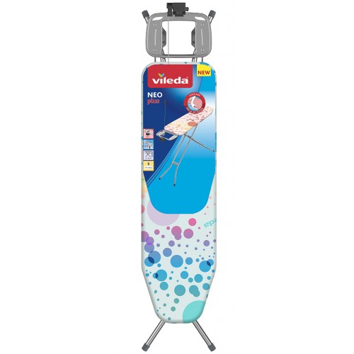 VILEDA Neo Plus Bügeltisch 114x33cm blau 163312