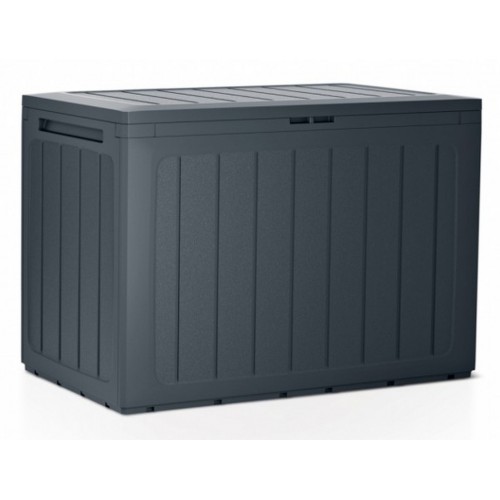 Prosperplast BOARDEBOX Gartenbox Aufbewahrungsbox 190 l, anthrazit MBBL190-S433