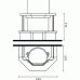 EDILKAMIN LINARES Kaminbausatz für ACQUATONDO 29 prismatisch 238330