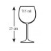 BANQUET Gourmet Crystal Weißweingläser, 6er Set, 02B2G003715
