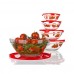 BANQUET Fresas 5-teiliger Set mit Kunststoffdeckel 04BTP25D6