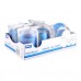 BANQUET Blue Flower Krug mit Becher 7teiliges Set 04D223803BCB7
