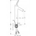 Hansgrohe Axor Starck Classic Einhebel-Waschtischmischer, mit Ablaufgarnitur 10020000