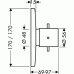 Hansgrohe AXOR STARCKHighflow Thermostat Unterputz 10717000