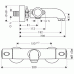 Ecostat 1001 SL Wannenthermostat Aufputz DN15 13241000 chrom