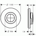 Hansgrohe Absperr- Und Umstellventil IControl UP, DN 20 Für Rainmaker Mit Licht 15945000