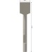 BOSCH PRO HEX 28-4C Spatmeißel, 80 × 400 mm 1618661000