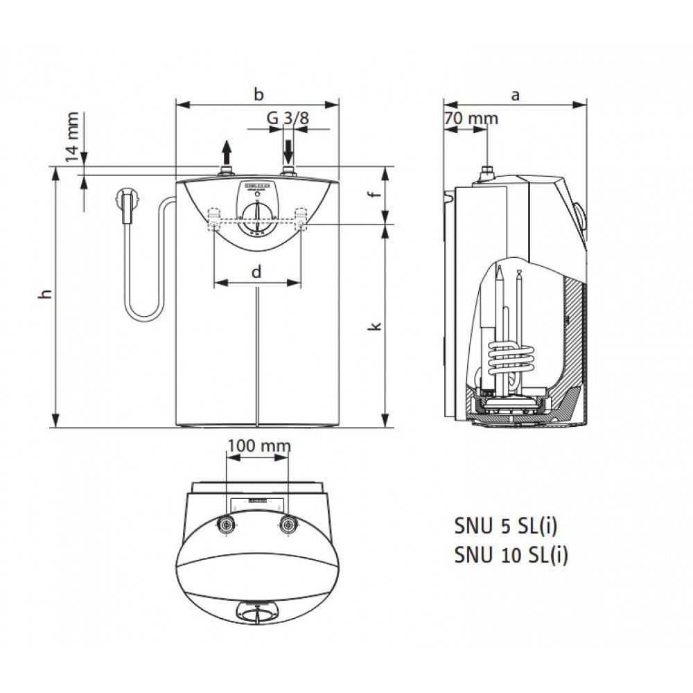 Stiebel Eltron Snu 5 Sl Verliert Wasser Stiebel Eltron SNU 5 SL Wasserspeicher 1kW (drucklos), 221116