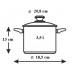 BANQUET Allegro Schnellkochtopf 3,5 Liter, 231103