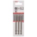 BOSCH Schrauberbit Extra-Hart, PH 2, 89 mm, 3er-Pack 2607001535