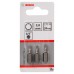 BOSCH Extra Hard-Schrauberbits HEX 2, 25 mm 2607001718