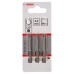 BOSCH Extra Hard-Schrauberbits HEX 4, 49 mm 2607001733