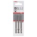 BOSCH Extra Hard-Schrauberbit-Multipacks PZ1; PZ2; PZ3; 89 mm 2607001761