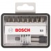 BOSCH 8+1-teiliges Schrauberbit-Set, Robust Line, S T, Extra Hard-Ausführung 2607002562