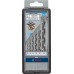 BOSCH 6-teiliges Metallbohrer-Set, Robust Line, HSS-G, 135°, 2–8 mm 2607010529