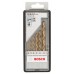 BOSCH 6-teiliges Metallbohrer-Set, Robust Line, HSS-TiN, 135°, 2–8 mm 2607010530