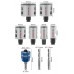 BOSCH PRO Multi Material PC Plus Lochsägen-Set, 20, 29, 64 mm, 9-tlg. 2608594436
