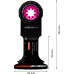 BOSCH EXPERT MultiMax PAII 52 APIT Blatt für Multifunktionswerkzeuge, 52 mm 2608900030