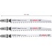 BOSCH EXPERT ‘Wood 2-side clean‘ Stichsägeblatt-Set, 3-tlg., T308B/BO 2608900559