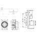 Hansgrohe Raindance AIR Tellerkopfbrause mit Thermostat, Ab-/Umstellventil und iBox, DN 15
