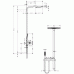 Hansgrohe Raindance Select S 240 2jet Showerpipe chrom 27015000