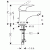 Hansgrohe Metris E Einhebel-Waschtischmischer 31070000