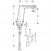 Hansgrohe Metris S Elektronik-Waschtischmischer mit Temperaturregulierung, Netzanschluss