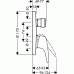 Hansgrohe Metris E - Einhebel-Wannenmischer Unterputz mit integr. Sicherungskom. 31476000
