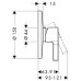 Hansgrohe Metris S Einhebel Brausenmischer 31665000