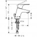 Hansgrohe FOCUS E2 Einhebel-Waschtischmischer, chrom 31732000