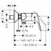 Hansgrohe Focus E2 Einhebel-Brausenmischer Aufputz, chrom 31960000