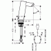 Hansgrohe Talis S - Elektronik-Waschtischmischer, Netzanschluss 230 V, DN15 32113000