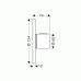 Hansgrohe AXOR Trio/Quattro Absperr- und Umstellventil Unterputz 35930800 edelstahl-optik