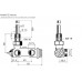 HEIMEIER E-Z Ventil DN 15 (1/2") mit Tauchrohr Zweirohr, Eckform DN 15 (1/2") 3879-02.000