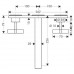Hansgrohe Axor Citterio 3-Loch Waschtischarmatur 39144000