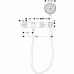 Hansgrohe Axor Citterio 3-Loch Wandarmatur 39442000