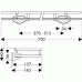 Hansgrohe Axor Carlton Glasablage chrom 40352000