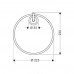 Hansgrohe Axor Starck Handtuchring 40821000