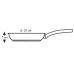 BANQUET STEAK Pfanne 28 cm TITANIUM DAIMOND Quantanium 40DMHR28TCE-A